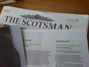The Scotsman, The Oystercatcher Girl, Gabrielle Barnby, new novel, Orkney, Writer
