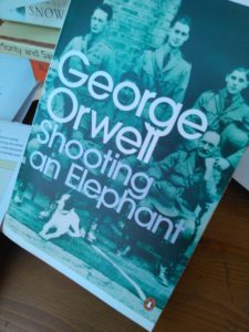 George Orwell, Shooting and Elephant, Book review, Gabrielle Barnby