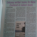 Death in April Creek, The Orcadian, Helena Cooke, Gabrielle Barnby, New Zealand thriller.
