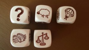 Story cubes, Stromness Writing Group
