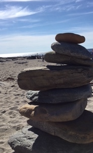 Balancing stones, Birsay, Orkney, Gabrielle Barnby, creative-course